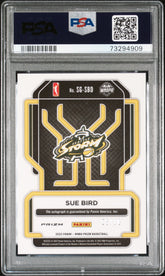 2022 Panini Prizm WNBA Signatures Sue Bird #/10 Auto Gold PSA 8 Greats HOF
